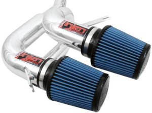 BMW 535i Performance Air Intake - Injen - SP Series Short Ram, Twin Intake, MR Technology, SuperNano-Web Dry Filters - Polished - `08-`10