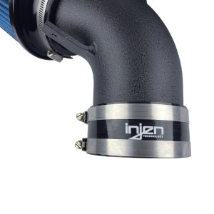 BMW 2 Series Performance Air Intake - Injen - SP Aluminum Series Short Ram (SP1140WB), 4.00 in 6061-T6 mandrel-bent tube, SuperNano-Web dry filter - Wrinkle Black - `20-`25