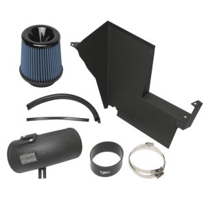 BMW 2 Series Performance Air Intake - Injen - SP Aluminum Series Short Ram (SP1140WB), 4.00 in 6061-T6 mandrel-bent tube, SuperNano-Web dry filter - Wrinkle Black - `20-`25