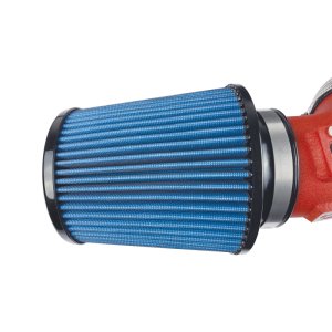 BMW M4 Performance Air Intake - Injen - SP1140WR Short Ram (SP Aluminum Series) - Wrinkle Red - `20-`25