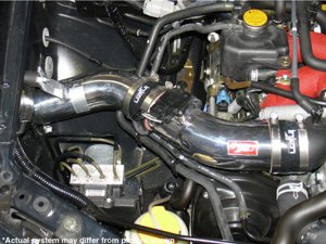 Subaru Impreza Performance Air Intake - Injen - SP Cold Air System with MR Technology - Wrinkle Red - `04-`07