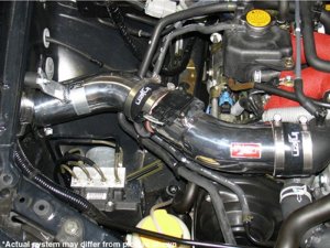 Subaru Impreza Performance Air Intake - Injen - SP Cold Air System with MR Technology - Wrinkle Red - `04-`07