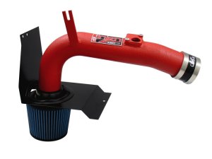 Subaru Impreza Performance Air Intake - Injen - SP Cold Air Intake with Heat Shield - Wrinkle Red - 2014