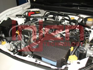 Toyota GR86 Performance Air Intake - Injen - Short Ram Intake w/ MR Tech/Air Fusion - Wrinkle Black - `17-`20