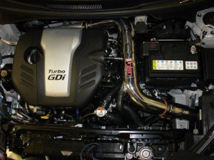 Hyundai Veloster Performance Air Intake - Injen - SP Series, MR Technology, SuperNano-Web Dry Filter, Black - Black - `13-`17