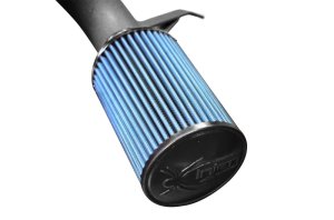 Kia Stinger Performance Air Intake - Injen - SP1350 Short Ram, Dual Intake, Injen SuperNano-Web Dry Air Filter - Wrinkle Black - `18-`23
