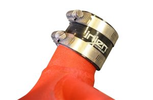 Kia Stinger Performance Air Intake - Injen - Short Ram, SP1350 - Wrinkle Red - `18-`23