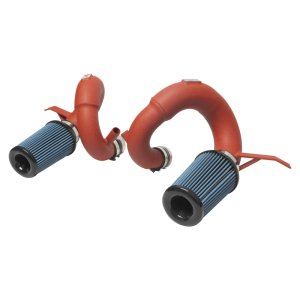 Kia Stinger Performance Air Intake - Injen - Short Ram, SP1350 - Wrinkle Red - `18-`23