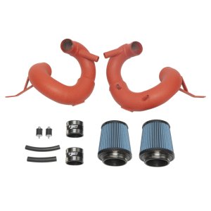 Genesis G70 Performance Air Intake - Injen - SP Short Ram - Wrinkle Red - `19-`23