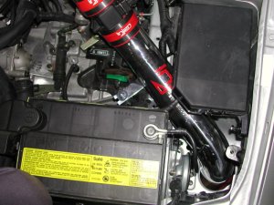 Hyundai Tiburon Performance Air Intake - Injen - SP Series, MR Technology - Black - `03-`08