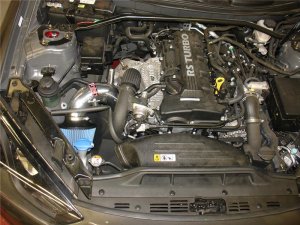 Hyundai Genesis Coupe Performance Air Intake - Injen - SP Series Short Ram w/ Heat Shield, MR Technology, SuperNano-Web Dry Filter - Black - `13-`14
