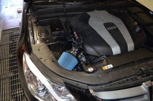 Hyundai Genesis Performance Air Intake - Injen - SP Short Ram with MR Technology - Black - `12-`14