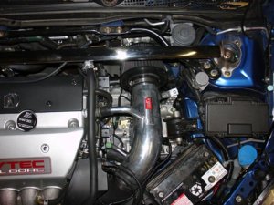 Honda Civic Si Performance Air Intake - Injen - SP Short Ram Intake System with MR Technology - Polished - `02-`05