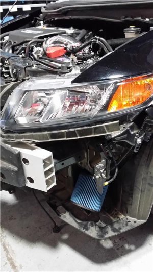 Acura ILX Performance Air Intake - Injen - SP Series with MR Technology - Polished - `13-`15