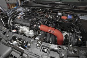 Acura Integra Performance Air Intake - Injen - SP1586 - MegaRam Technology - Wrinkle Red - `23-`24