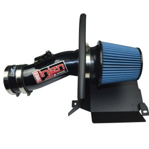 Honda Accord Performance Air Intake - Injen - Short Ram + SuperNano-Web Dry Air Filter + Heatshield - Black - `18-`20
