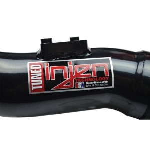 Honda Accord Performance Air Intake - Injen - Short Ram + SuperNano-Web Dry Air Filter + Heatshield - Black - `18-`20