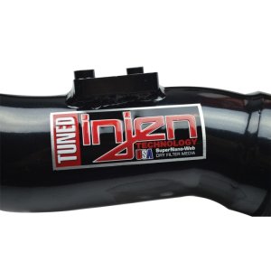Honda Accord Performance Air Intake - Injen - Short Ram + SuperNano-Web Dry Air Filter + Heatshield - Black - `18-`20