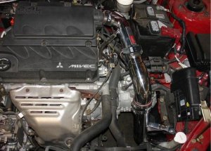 Mitsubishi Eclipse Performance Air Intake - Injen - SP Cold Air Intake System - Polished - `06-`12