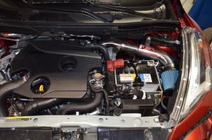 Nissan Juke Performance Air Intake - Injen - SP Short Ram with MR Technology and Air Fusion - Black - `16-`17