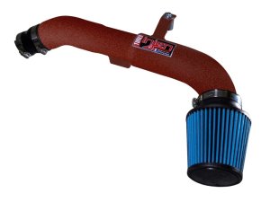 Nissan Juke Performance Air Intake - Injen - Short Ram with MR Technology and Air Fusion - Wrinkle Red - `16-`17