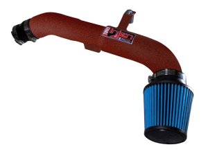Nissan Juke Performance Air Intake - Injen - Short Ram with MR Technology and Air Fusion - Wrinkle Red - `16-`17