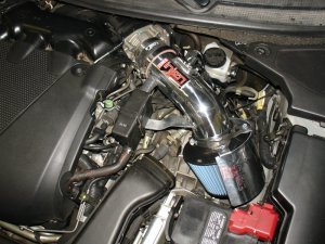 Nissan Maxima Performance Air Intake - Injen - SP Short Ram Intake w/ MR Technology and Air Fusion - Polished - `09-`14