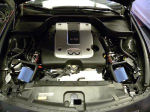 Infiniti G25 Performance Air Intake - Injen - SP Series, Dual Short Ram w/ MR Technology - Black - `11-`12
