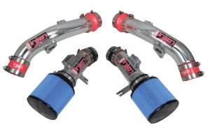 Nissan GTR Performance Air Intake - Injen - SP Series Short Ram, MR Technology, SuperNano-Web Filter, Air Fusion - Polished - `10-`12