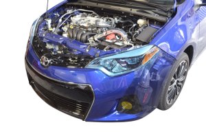 Toyota Corolla Performance Air Intake - Injen - SP Series, SuperNano-Web Dry Filter, MR and Air Fusion Technology - Polished - `14-`16