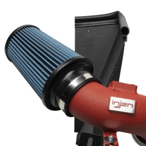 Toyota Supra Performance Air Intake - Injen - SP Series Short Ram - Wrinkle Red - `21-`23