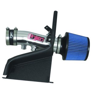 Volkswagen Jetta Performance Air Intake - Injen - SP Series Short Ram, MR Technology, SuperNano-Web Dry Filter, Heat Shield, Front Air Scoop, Manual Transmission Only - Polished - `10-`12
