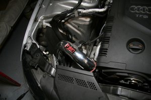 Audi A4 Performance Air Intake - Injen - SP Series Cold Air Intake with MR Technology and Air Fusion - Black - `09-`16