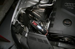 Audi A4 Performance Air Intake - Injen - SP Series Cold Air Intake with MR Technology and Air Fusion - Black - `09-`16