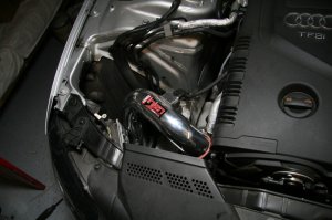Audi A4 Performance Air Intake - Injen - SP Series with MR Technology and SuperNano-Web Dry Filter - Polished - `09-`16