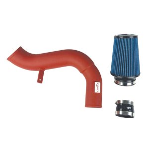 Audi S4 Performance Air Intake - Injen - SP3082 Short Ram - Wrinkle Red - `18-`19