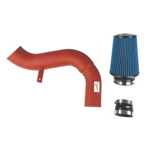 Audi S5 Performance Air Intake - Injen - SP3082 Short Ram - Wrinkle Red - `18-`19
