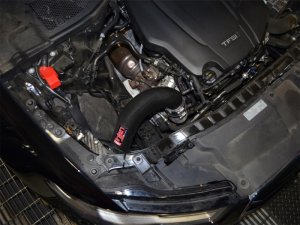 Audi A6 Performance Air Intake - Injen - SP Series Cold Air Intake, Includes SuperNano-Web Dry Filter - Wrinkle Black - `16-`18