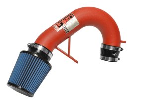Audi A4 Performance Air Intake - Injen - SP3087 Short Ram Air Intake System - Wrinkle Red - `17-`21