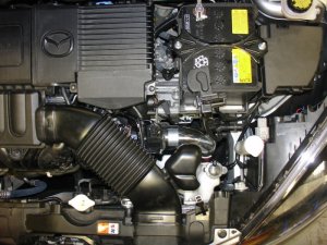 Mazda 2 Performance Air Intake - Injen - SP Tuned Cold Air Intake with MR Technology and Air Fusion - Black - `11-`12