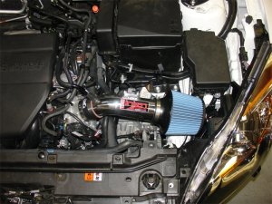 Mazda 3 Performance Air Intake - Injen - SP Cold Air Intake System with MR Technology and Air Fusion - Polished - `10-`12