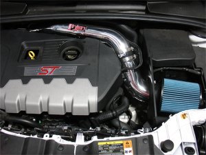 Ford Focus ST Performance Air Intake - Injen - Short Ram MR Tech - Polished - `15-`18