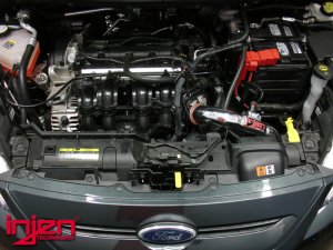 Ford Fiesta Performance Air Intake - Injen - SP Cold Air Intake System with MR Technology and SuperNano-Web Filter - Black - `14-`19