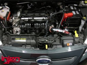 Ford Fiesta Performance Air Intake - Injen - SP Series with MR Technology and Injen SuperNano-Web Filter - Polished - `14-`19