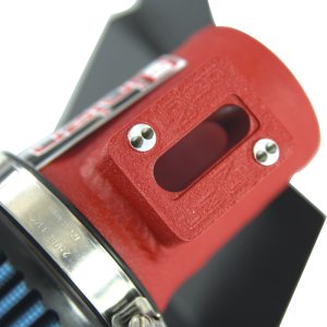 Ford Fiesta ST Performance Air Intake - Injen - Short Ram, MR Tech - Wrinkle Red - `16-`19