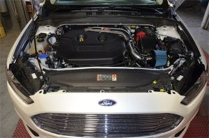 Ford Fusion Performance Air Intake - Injen - SP Short Ram Intake w/MR Tech & Heat Shield - Polished - 2013