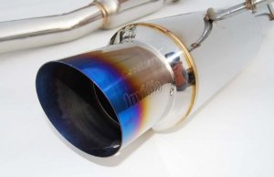 Subaru STi Performance Exhaust - Invidia - N1 Cat-back - Titanium - `02-`07