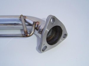 Honda Fit Performance Exhaust - Invidia - N1 - Stainless Tips - `06-`08