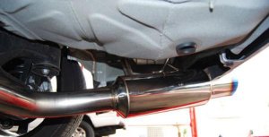 Subaru WRX Performance Exhaust - Invidia - N1 Racing Exhuast, Titanium Tip, Cat Back - `08-`09 Subaru WRX Performance Exhaust - Invidia - N1 Racing Exhuast, Titanium Tip, Cat Back - `08-`09