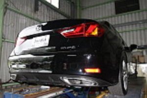 Lexus GS350 Performance Exhaust - Rear - Invidia - Q300 Axle-Back - `12-`27